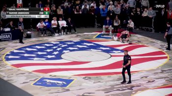 5th Place Match - Tarver Zebroski, Sturgis Brown vs Isaac Kauffman, Sioux Falls Lincoln