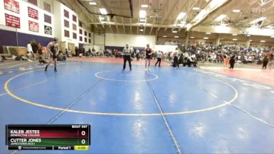 157 lbs Cons. Round 2 - Kaleb Jestes, Benedictine College vs Cutter Jones, Jamestown (N.D.)