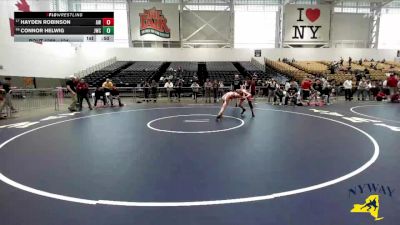 124 lbs Cons. Round 6 - Connor Helwig, Journeymen Wrestling Club vs Hayden Robinson, Anarchy Wrestling