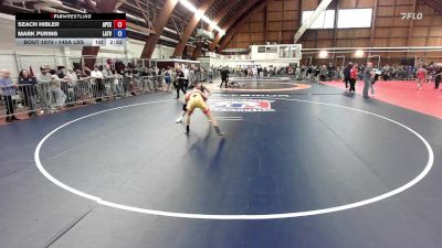 145A lbs Rr Rnd 1 - Seach Hibler, Apex Wrestling vs Mark Purins, Latvia