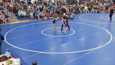 107 lbs Champ. Round 2 - Abby Alexander, Lyndonville vs Phoebe Bishop, Groton