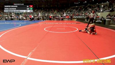 60 lbs Round Of 32 - Harper Weaver, All I See Is Gold Academy vs Nara Jackson, Greater Heights Wrestling