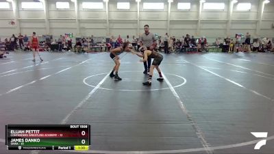 80 lbs Semifinal - Elijah Pettit, Contenders Wrestling Academy vs James Danko, SHWA