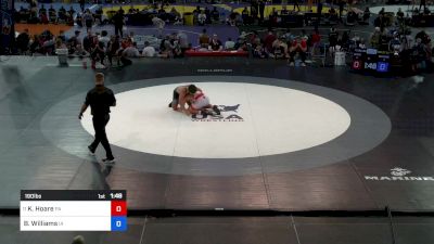 190 lbs Rnd Of 32 - Kendahl Hoare, PA vs Bryce Williams, IA