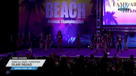 FAME All Stars - Yorktown - Glam Squad [2023 L1.1 Youth - PREP - B 3/24/2023] 2023 ACDA Reach the Beach Grand Nationals - DI/DII