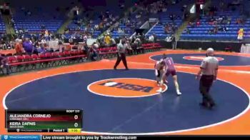 135 lbs Cons. Round 3 - Keira Dafnis, Wauconda vs Alejandra Cornejo, Kankakee (Sr.)