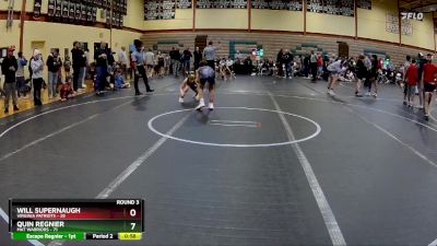 210 lbs Round 3 (10 Team) - Quin Regnier, Mat Warriors vs Will Supernaugh, Virginia Patriots