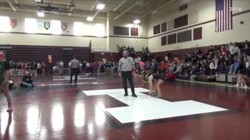 120 lbs 7th Place Match - Ali Robbins, Mason City vs Olivia Hallam, Cedar Rapids Kennedy