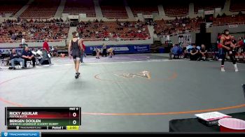 D3-132 lbs Quarterfinal - Ricky Aguilar, Poston Butte vs Bergen Doolen, American Leadership Academy Gilbert