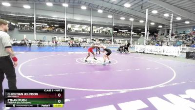 6-157 lbs Cons. Round 2 - Christian Johnson, Grassfield vs Ethan Pugh, Freedom (South Riding)