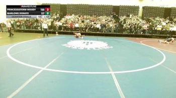 116 lbs Quarterfinal - Princessstorm Woody, Trenton Youth Wrestling vs Marlowe Donato, Elite NJ