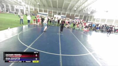 132 lbs Cons. Semi - Zachary Peshell, Team Prestige Wrestling vs Ryan Doucette, Talons Wrestling Club