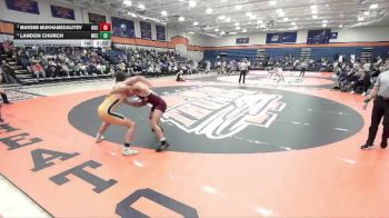 149 lbs 3rd Place Match - Landon Church, Wisconsin-Eau Claire vs Maksim Mukhamedaliyev, University Of Chicago
