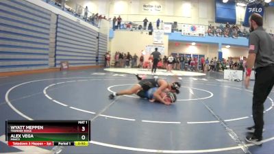 98 lbs Cons. Semi - Wyatt Meppen, Thunder Ridge vs Alex Vega, Minico