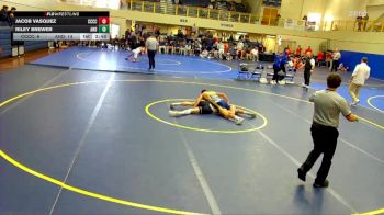 165 lbs Round 3 (6 Team) - Jacob Vasquez, Cloud County Community College vs Riley Brewer, Andrew College