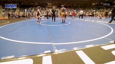 106 lbs Round Of 16 - Jj Reeves, Midwest City Bombers Youth Wrestling Club vs Destiny Clarke, Sallisaw Takedown Club