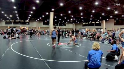 130 lbs Round 3 (4 Team) - Cera Hinson, Patriots WC Red vs Jameson McCoy, NC National Team