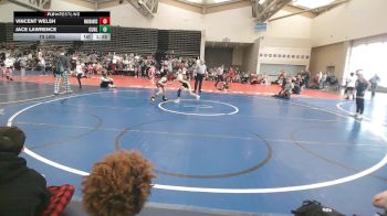 73 lbs Rr Rnd 4 - Vincent Welsh, Warhawks - ESC vs Jace Lawrence, Cunliffes Corner Tan - ESC