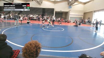 73 lbs Rr Rnd 4 - Vincent Welsh, Warhawks - ESC vs Jace Lawrence, Cunliffes Corner Tan - ESC