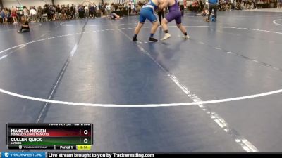 Elite 285 lbs Champ. Round 2 - Makota Misgen, Minnesota State Mankato vs Cullen Quick, Luther