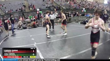 132 lbs Round 5 (6 Team) - Brody Beckman, Kansas Copperheads vs Nolan Schepers, Team Rogue