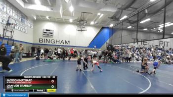 64 lbs Cons. Round 2 - Drayven Bradley, Uintah vs Jackson Maynard, Northside Wrestling Club