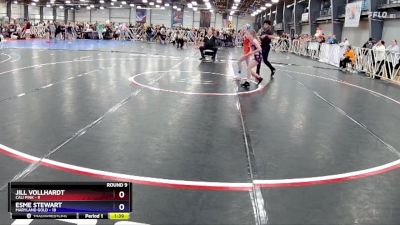 80 lbs Rd# 10- 12:45pm Saturday - Jill Vollhardt, Cali Pink vs Esme Stewart, Maryland Gold