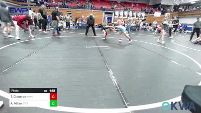 64 lbs Final - Thomas Cisneroz, Powerhouse Wrestling Club vs Ayson Miller, Standfast