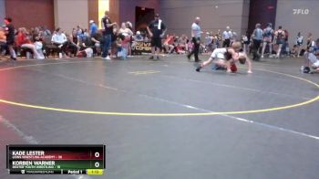 101 lbs Cons. Round 1 - Kade Lester, Lions Wrestling Academy vs Korben Warner, Dexter Youth Wrestling
