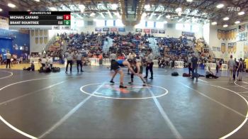 150 lbs Quarterfinal - Brant Rountree, Fleming Island vs Michael Cafaro, Charlotte Hs