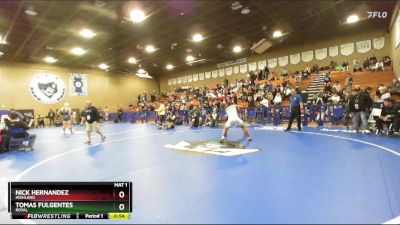 157 lbs 3rd Place Match - Tomas Fulgentes, Royal vs Nick Hernandez, Highland