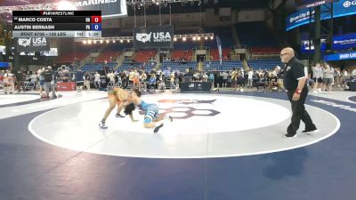 138 lbs Cons. Rd Of 16 - Marco Costa, California vs Austin Bernash, Pennsylvania