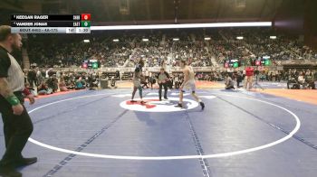4A-175 lbs 1st Place Match - Vander Jonas, Cheyenne East vs Keegan Rager, Sheridan