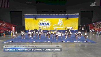 George Ranch High School - Longhorns [2025 Super Varsity Division I Game Day Day 1] 2025 UCA Houston Regional