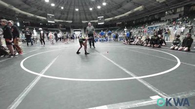 60 lbs Rr Rnd 2 - Boomer Stevens, Coweta Tiger Wrestling vs Maxwell Roy, Standfast
