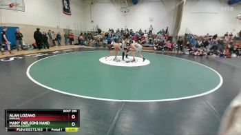 150B Semifinal - Many (Nelson) Hand, Natrona County vs Alan Lozano, Rawlins
