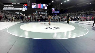 126 lbs Cons. Rd Of 64 - Caleb Hennig, TX vs Jekai Sedgwick, NC