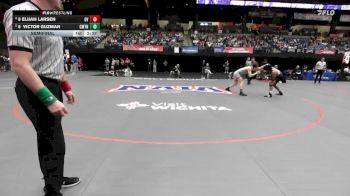 149 lbs Semifinal - 8 Elijah Larsen, Grand View vs 5 Victor Guzman, Cumberland