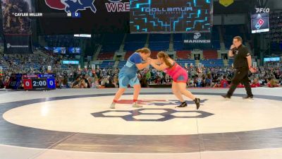 235 lbs Champ. Rd Of 16 - Brooklyn Baczek, MO vs Caylee Miller, NM