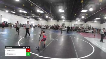 57 lbs Rr Rnd 1 - Isaiah Perez, Martinez School Of Wrestling vs Jordan Pegues, Lockjaw WC