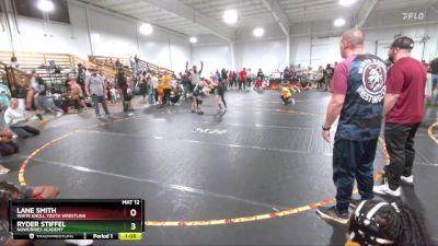 85 lbs Round 2 - Ryder Stiffel, NoWorries Academy vs Lane Smith, White Knoll Youth Wrestling