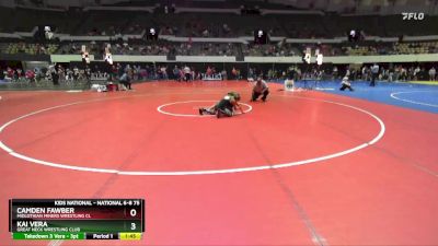 National 6-8 75 Semifinal - Kai Vera, Great Neck Wrestling Club vs Camden Fawber, Midlothian Miners Wrestling Cl