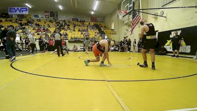 155-B lbs Quarterfinal - Bradley Schnitzer, Tahlequah Wrestling Club vs Axel Diamond, Jay Junior High