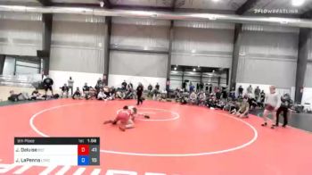 69 kg 5th Place - James Deluise, Beca Gold vs Joseph LaPenna, Lost Boys Wrestling Club