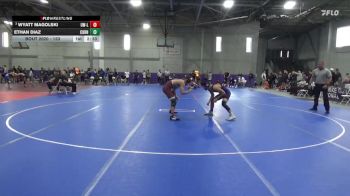 133 lbs Champ. Round 1 - Wyatt Magolski, Wisconsin-La Crosse vs Ethan Diaz, Cornell College