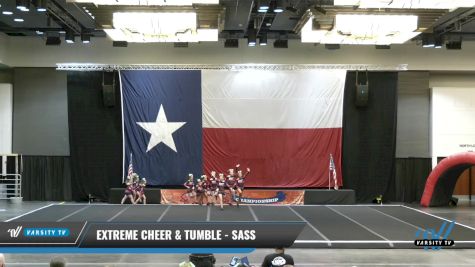 Extreme Cheer & Tumble - Sass [2021 L1 Youth - D2 - Small Day 2] 2021 ACP Power Dance Nationals & TX State Championship