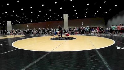 88 lbs Champ. Round 1 - Hunter Lugo, TX vs Calin Kinder, OK