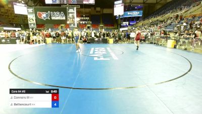 150 lbs Cons 64 #2 - Joe Connors III, WY vs Jacob Bettencourt, MA