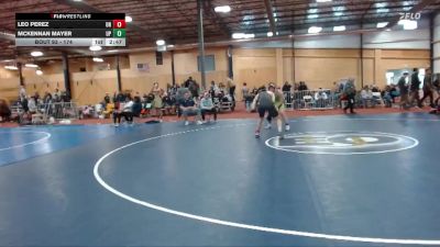174 lbs Cons. Round 1 - McKennan Mayer, Providence (Mont.) vs Leo Perez, Unattached