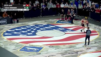 Cons. Round 2 - Colby Even, Vermillion vs Isaac Weerheim, Brandon Valley